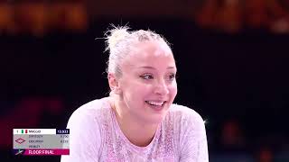 European Women's Artistic Gymnastics Championships 2022 - FLOOR EXERCISE FINAL & VICTORY CEREMONY