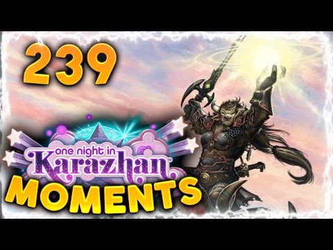 Hearthstone Karazhan Daily Funny and Lucky Moments Ep. 239 | Unluckiest Play Ever!!!