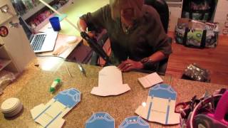 New Baby Boy Onsie Shower Centerpieces