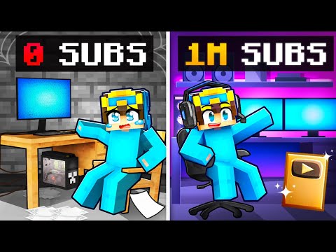 Nico Becomes a YOUTUBER In Minecraft!