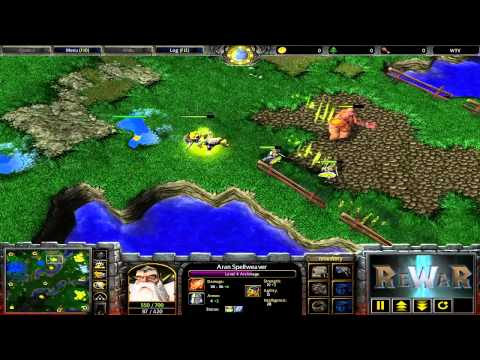 HawK(HU) vs HLA(UD) - Game 2 - WarCraft 3 gameplay - RN598