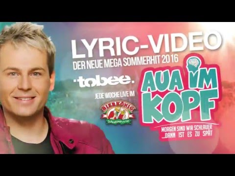 Aua im Kopf (Morgen sind wir schlauer...) - Tobee