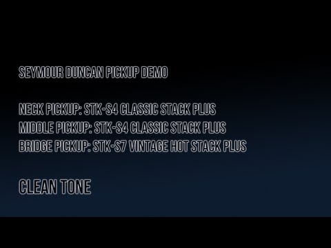 Seymour Duncan STK-S4/4/7 Pickup Demo