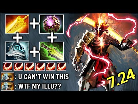 NEW CRAZY META Magic Juggernaut vs Pro Phantom Cancer Epic Comeback by KuroKy Top Rank 7.24 Dota 2