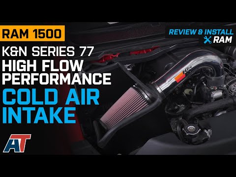 2019-2020 RAM 1500 5.7L K&N Series 77 High Flow Performance Cold Air Intake Review & Install
