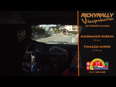OBC RIGODANZO - TINAZZO // 35° Rally Prealpi Orobiche 2021 //P.S.5 Selvino