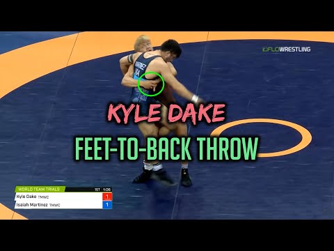 Kyle Dake Feet-To-Back Throw vs Isaiah Martinez (Short Form Breakdown)