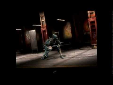 Mortal Kombat 9 Kung Lao and Kano vs Raiden and Cyber Sub Zero.mpg