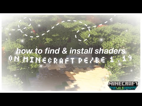 How To Find & Install Aesthetic Shaders For MCPE 1.19! 🧚🏾‍♀️ (iOS & Android)