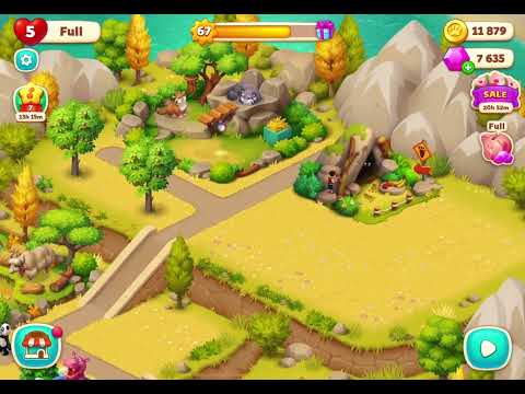 Wildscapes 1148 level Gameplay Story