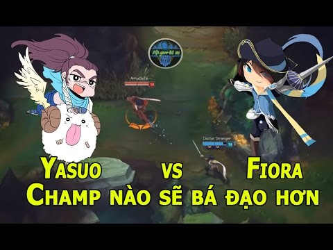 Yasuo vs Fiora 1 vs 1 Amazing Outplay