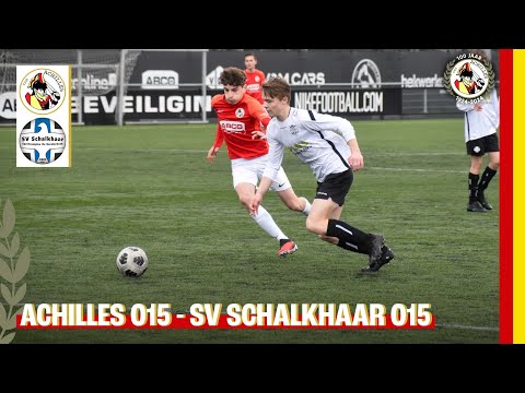 Achilles O15 - SV Schalkhaar O15