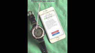Clock Wave, calibrate your radio controlled watch/clock anywhere and anytime