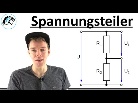 Unloaded voltage divider | (Electrical engineering)