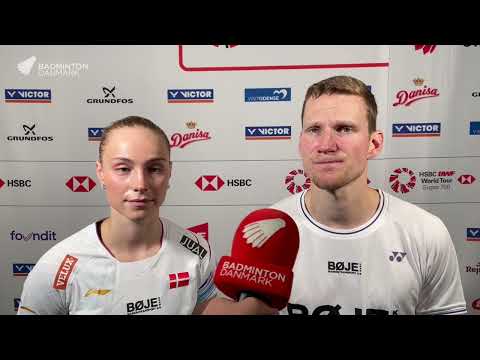 Alexandra Bøje/Robin Tabeling ud af VICTOR DENMARK OPEN efter anden runde