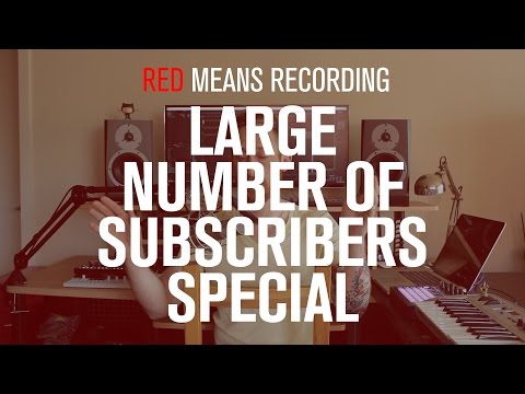 Large Number of Subscribers Special