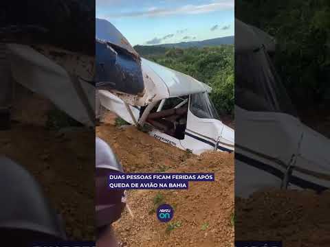 POUSO FORÇADO #aratuon #notícias #bahia #guanambi #acidente #aviação