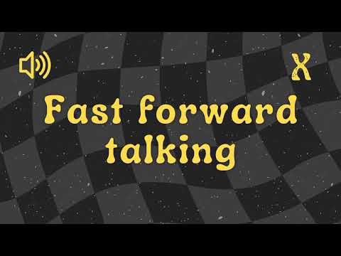 Fast Forward (Talking) - Sound Effect No Copyright