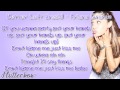 Ariana Grande -  Better Left Unsaid Lyrics Video HD Lyrics On Screen