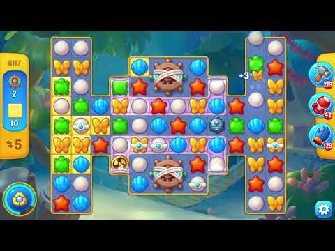 Fishdom 6117 Super Hard Level - 18 moves - NO BooSTERS