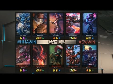 CW vs HMA Highlights Game 2 - Copenhagen Wolves vs Huma - 2016 EU Challenger Spring