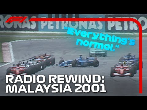 Rain Chaos in Malaysia! | Radio Rewind | 2001 Malaysian Grand Prix