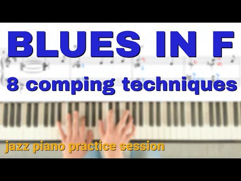 Blues in F With Comping Voicings
