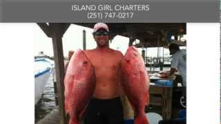 preview picture of video 'Fishing Charter Orange Beach AL Island Girl Charters'