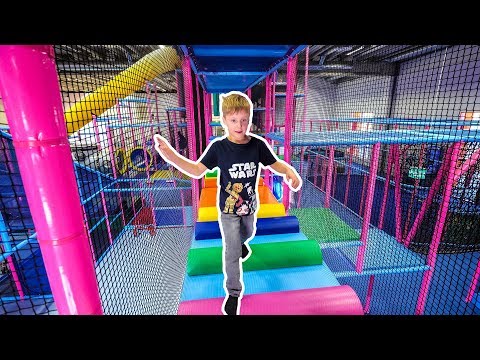 Soft Play Fun at Stella's Lekland (indoor playground for kids)