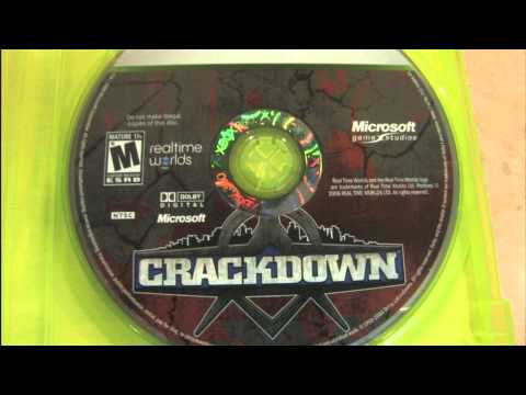 CGR Packaging Review - CRACKDOWN for Xbox 360 box art and packaging