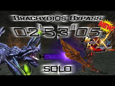 MHXX - Brachydios (G4☆)【2'53"05】Solo Brave Readiness Heroics Great Sword【Citra】