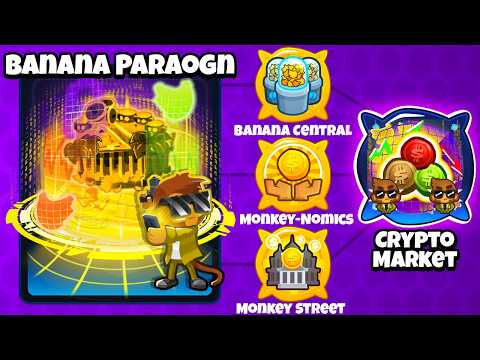 $10,000,000 BANANA COIN?! | Banana Farm Paragon in BTD 6!