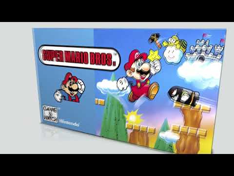 Box 👉 Super Mario Bros. (YM-105) 1988 - Nintendo Game & Watch - New Wide Screen