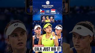 🔴 SIARAN LANGSUNG: Eala vs T. Prozorova | SINGAPORE Open 2026 Babak 16 — PERTAND