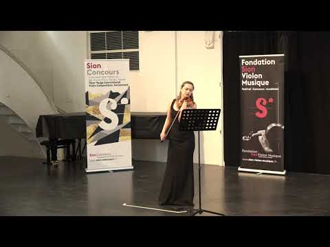 Michel Petrossian, "Stilleven" - Maria Ioudenitch, violin (Tibor Varga International Competition)