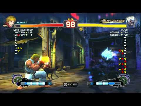 SSF4 AE: LeviStrauss1829 (Ken) vs TAIGII (Oni) - Ranked Match (720p HD)