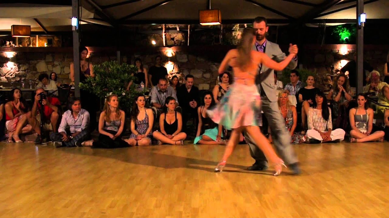 Video thumbnail for 3rd Int. LESVOS TANGO MEETING 2014_Kyriakos Michas & Nefeli Laina_Alfredo de Angelis-Flores del alma