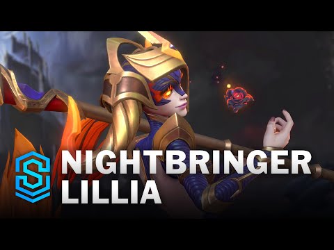 Nightbringer Lillia Wild Rift Skin Spotlight