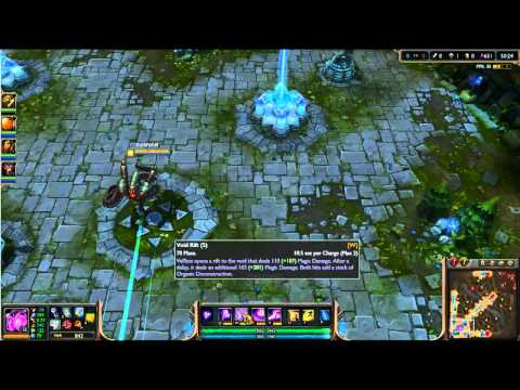 Vel'Kos PBE Champion Showcase