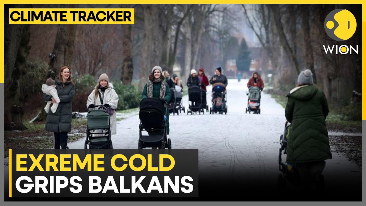 Balkan Region Hit by Fourth Day of Snowstorms |Traffic Snarls as Snow Pounds Serbia |CLIMATE TRACKER