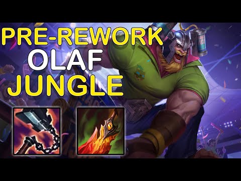 WHY IS OLAF'S WINRATE SO LOW??  - How To Olaf Jungle Guide --  Season 12 -- League of Legends