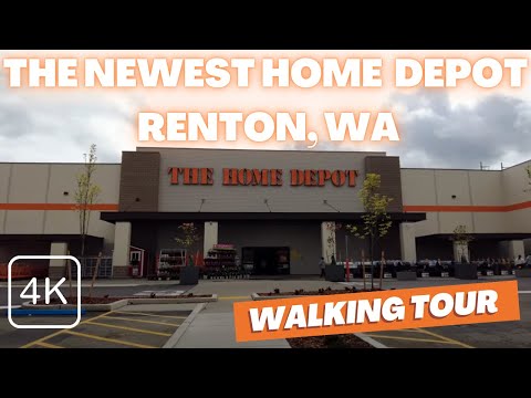Inside the Newest Home Depot in the Seattle Area | Renton, WA | Walking Tour