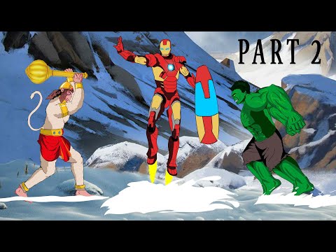 Hanuman Vs Hulk |Part 2| Final battle