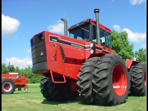 IHC 7788 Tractor with 2517 Original Hours Sold Yesterday on Manitoba Farm Auction