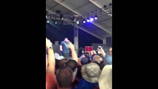 Action Bronson Rapping With an Alligator at Bonnaroo 2013