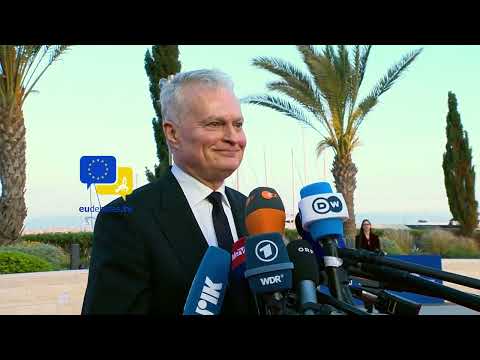 Video Thumbnail: “No More Blocked Decisions”: Gitanas Nausėda Pushes Faster EU Expansion & Energy Independence!