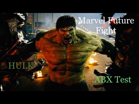 Marvel Future Fight Hulk ABX Test 1,4 Millionen Punkte💪🏻
