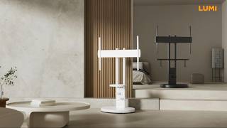 Ultra Heavy-Duty Mobile TV Floor Stand System | FS68 Series | LUMI