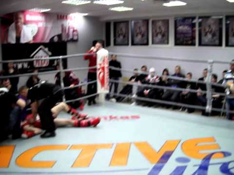 Muay Thai Academy CUP Nikita Kipman(red) vs Pavel Mazurok(blue)