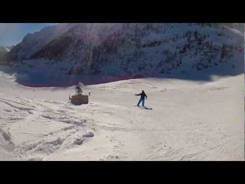 1' lezione di snowboard